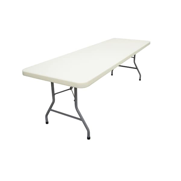 Atlas Commercial Products TitanPRO Plastic Folding Table, 8 ft x 30 Banquet PFT2-3096 - main